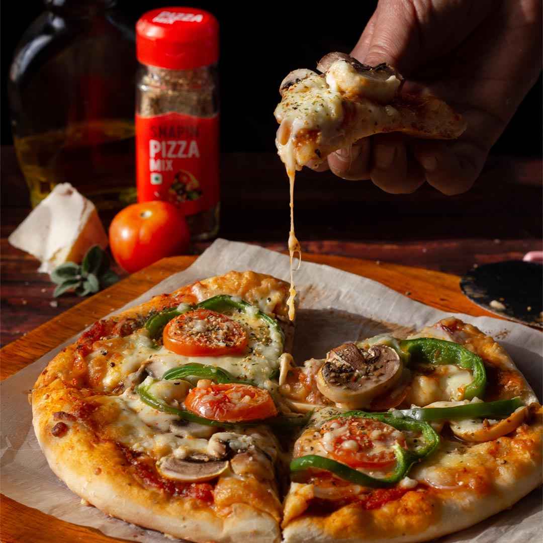 Sanskriti's Veg Pizza – SNAP!N