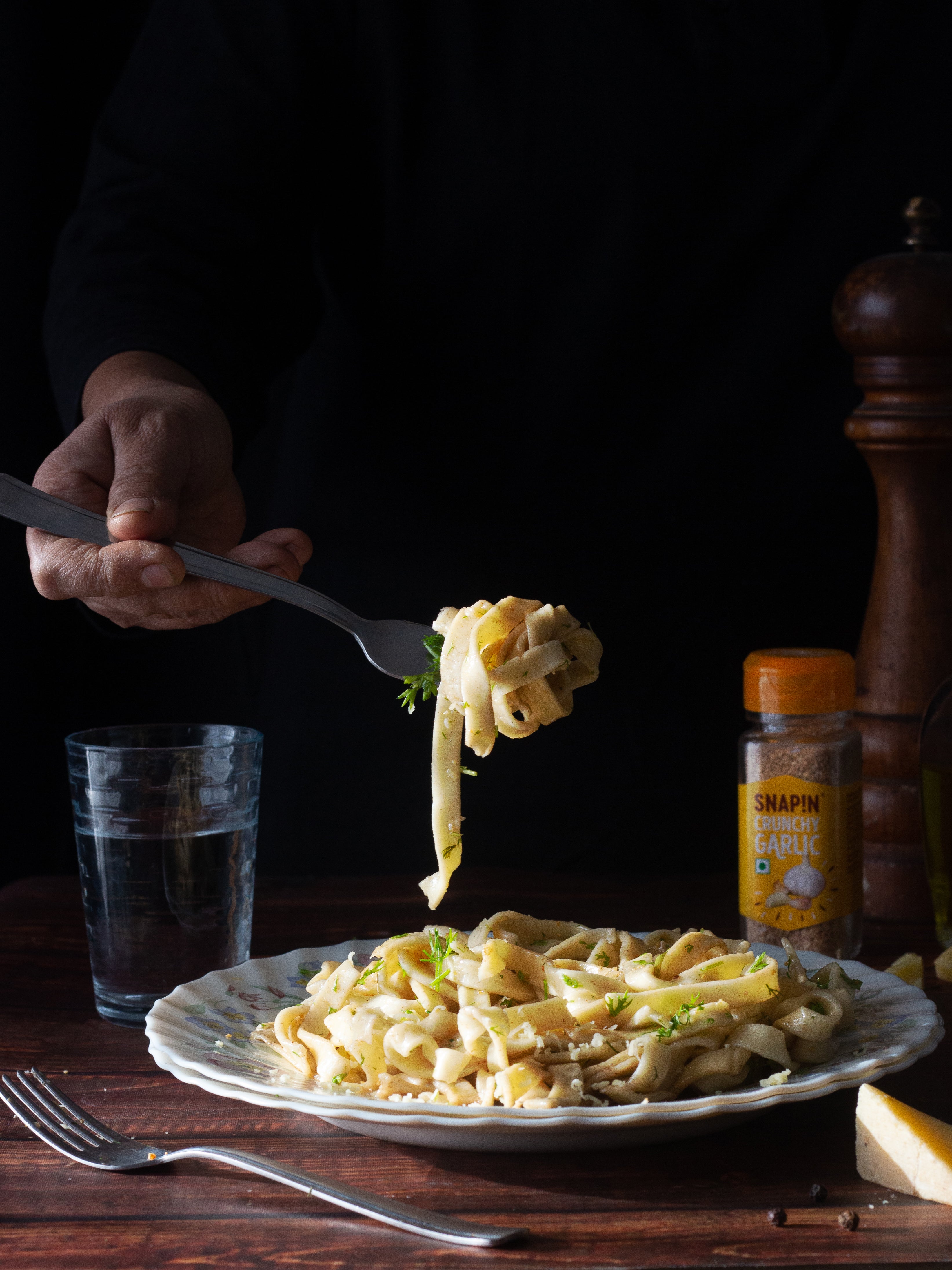 Sanskriti's Brown Butter Spaghetti with Crunchy Garlic