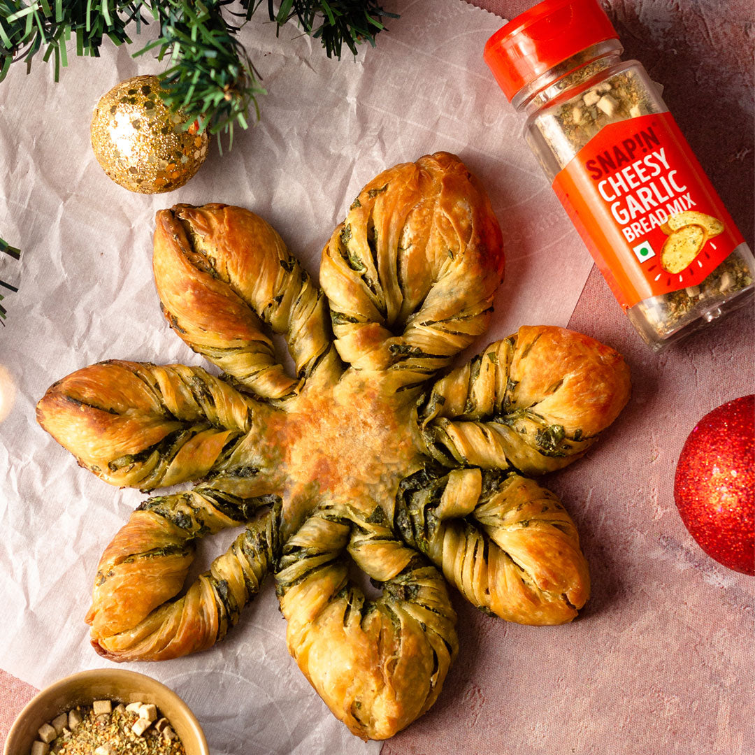 Sanskriti's Cheesy Garlic Star Bread