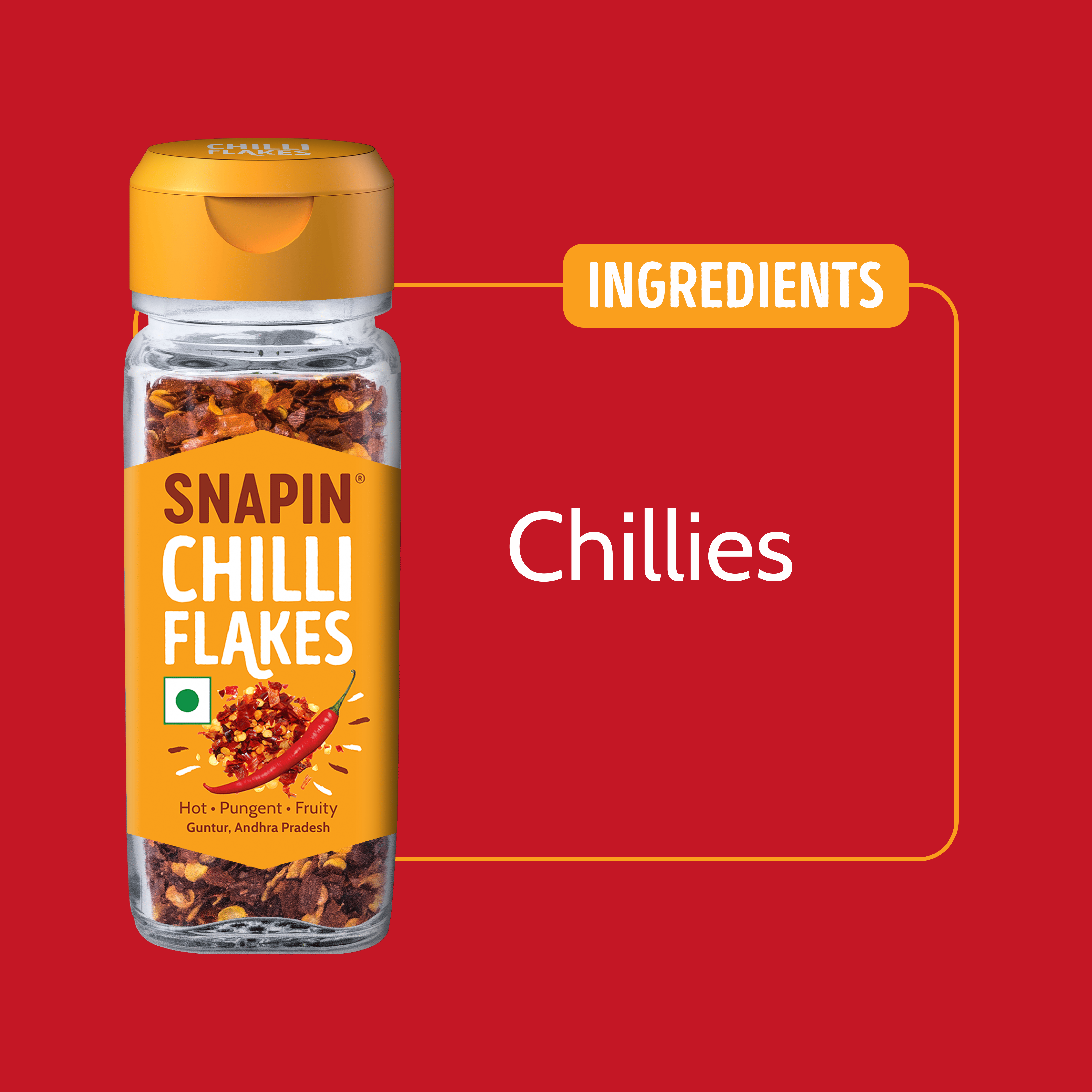 Oregano (20g) + Chilli flakes (35g) combo