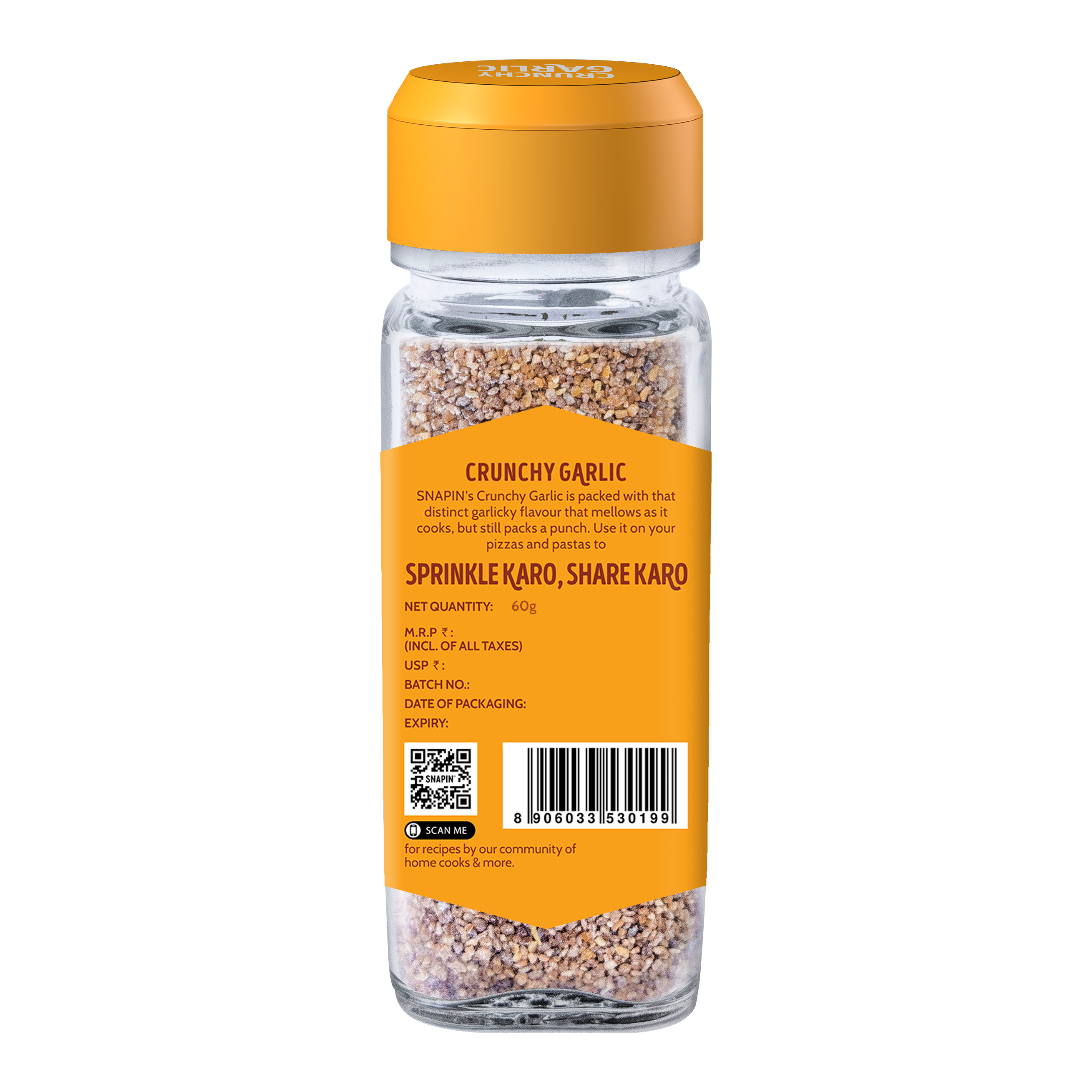Crunchy Garlic, 60g