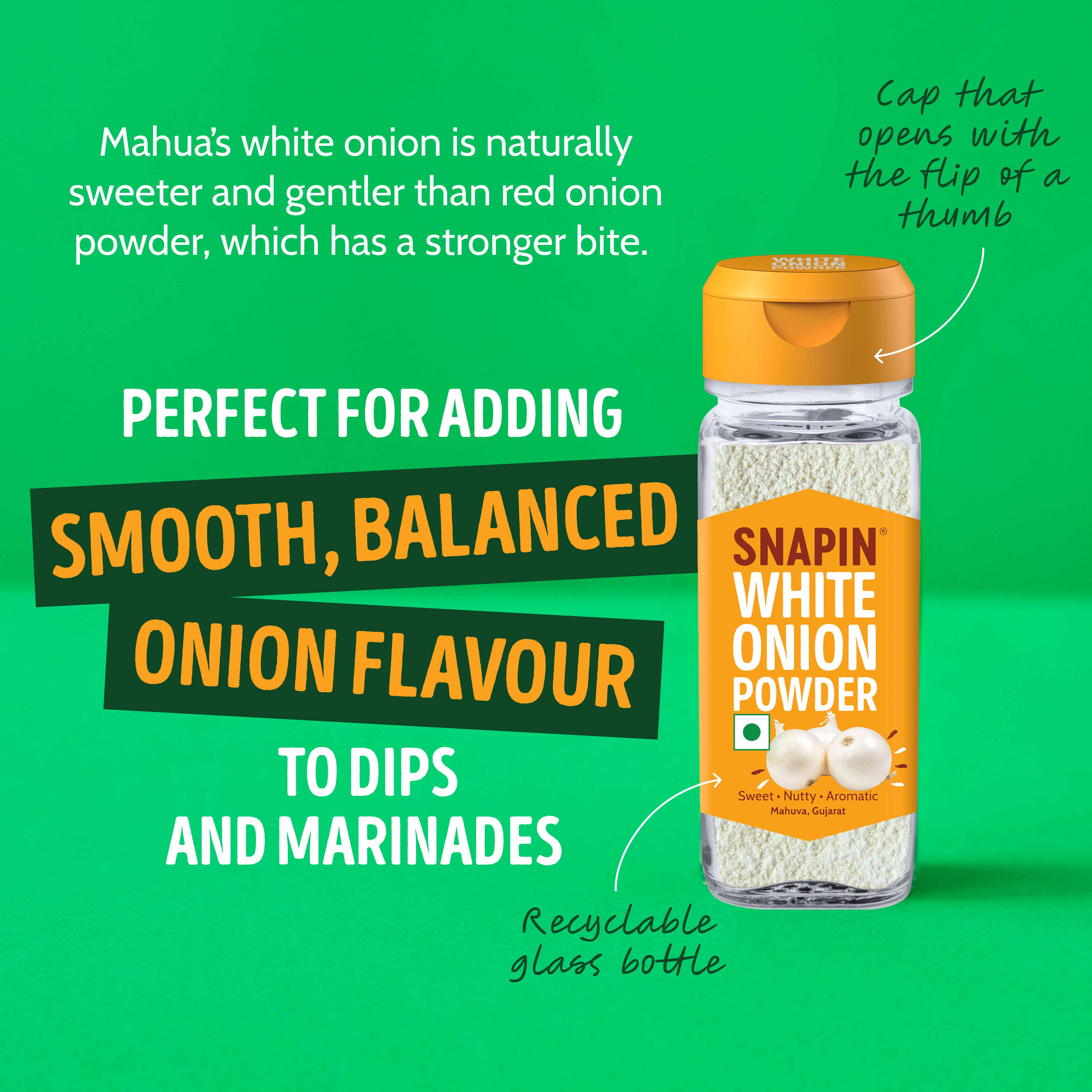 White Onion Powder, 50g