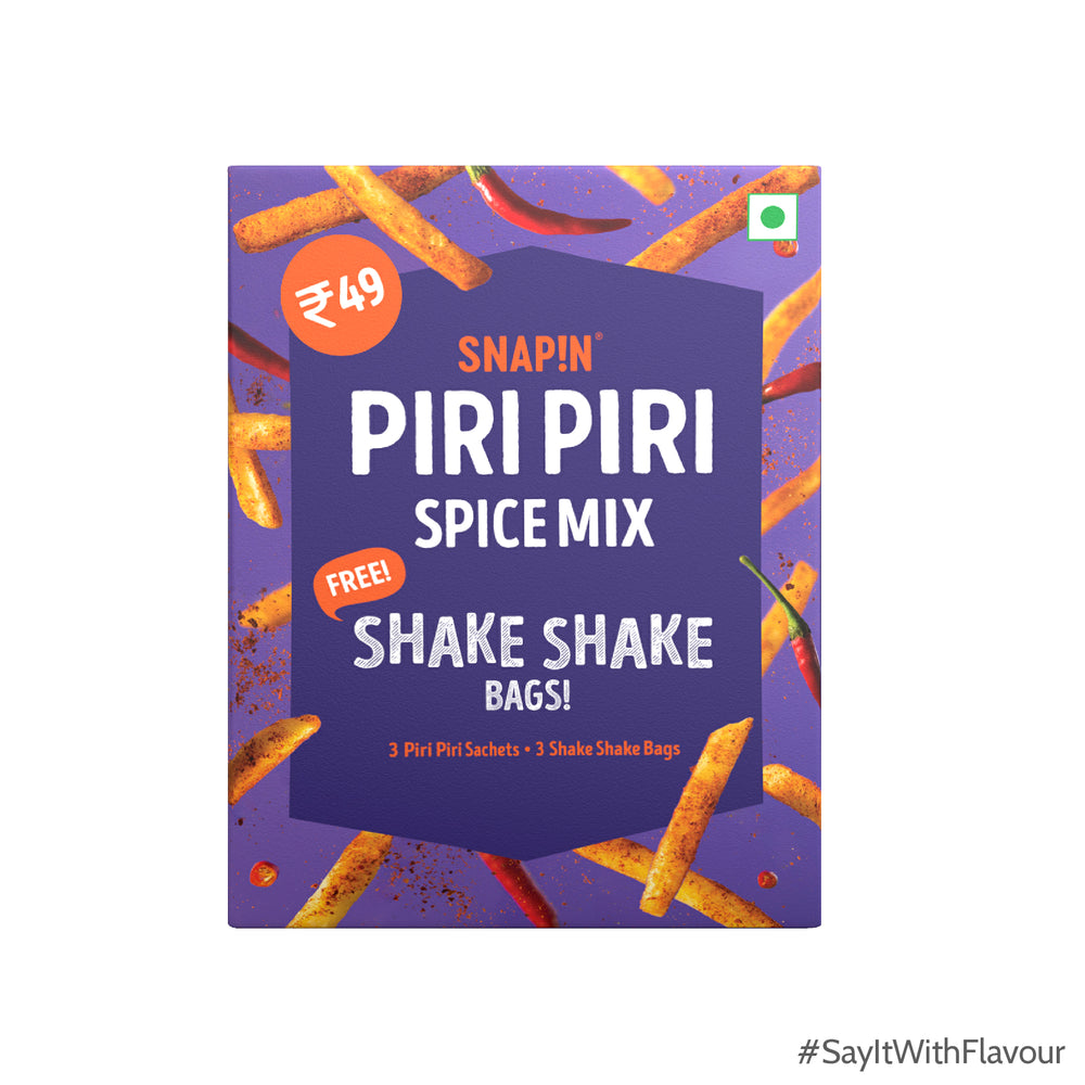 Piri-Piri Mix with Shake-Shake Bags Pack Of 2
